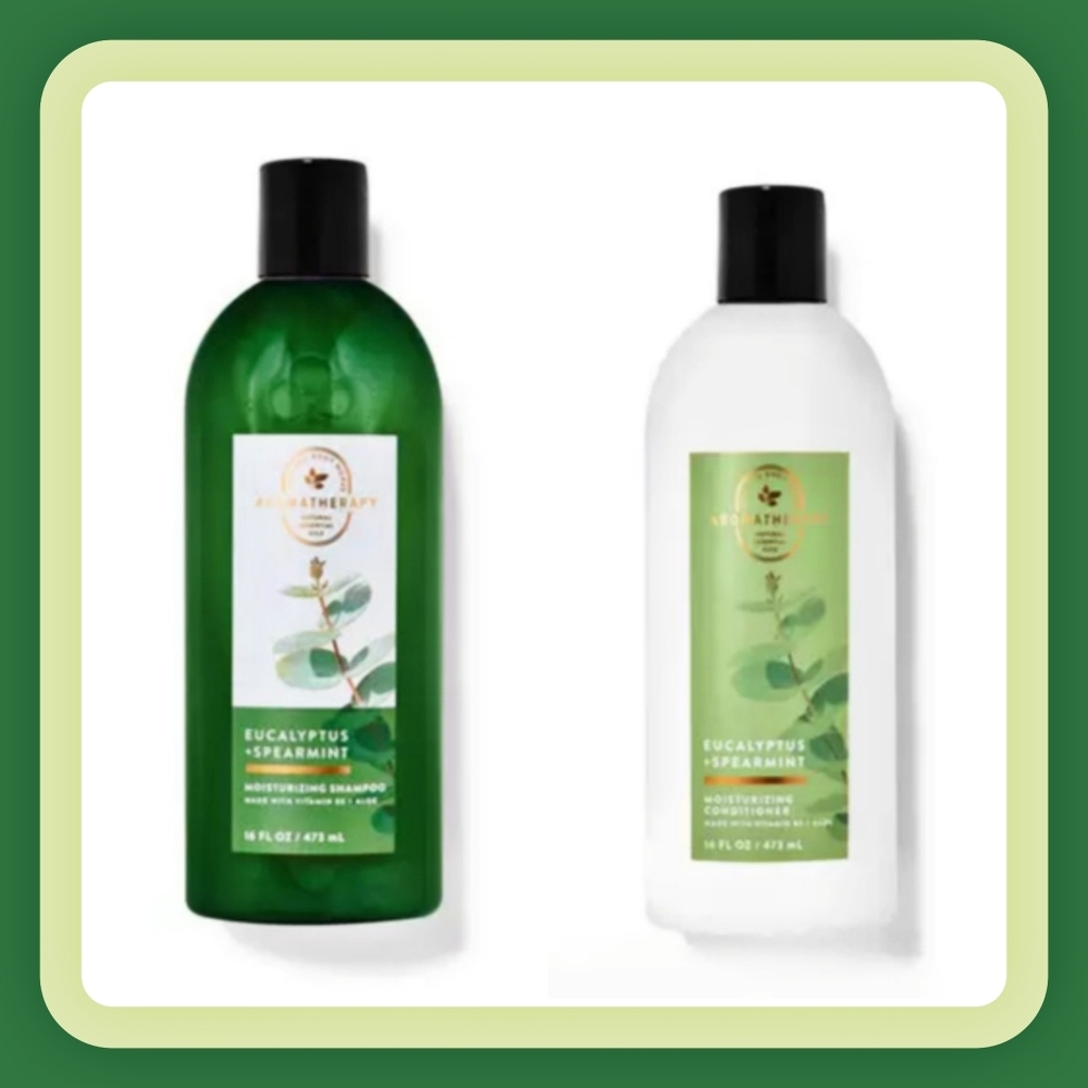 SHAMPOO & CONDITIONER EUCALYPTUS SPEARMINT AROMATHERAPY BY BATH AND BODY WORKS